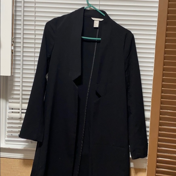 H&M Lightweight Long Blazer Jacket - Picture 9 of 11